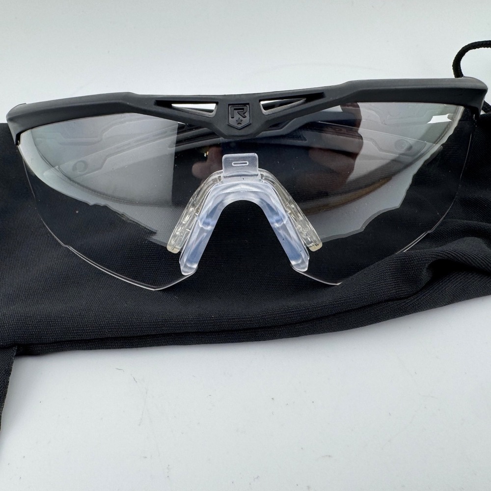 Revision Sawfly Ballistic Safety Glasses OSFM Black Excellent Clear ANSI Z87+‎